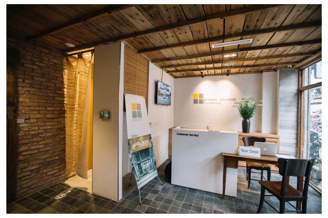Khan Hoang Capsule Hotel (Adults Only) Hanoi Exterior foto